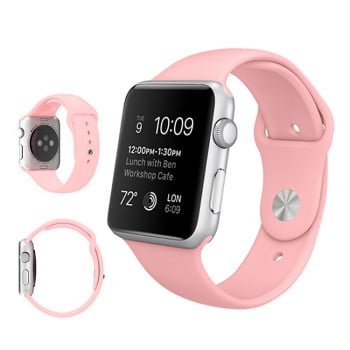 Ремешок Sport Band Pink для Apple 10 42mm/Series 8/7 41mm / 40mm / 38mm