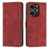 Чехол-книжка Skin Feel Stripe Pattern для Infinix Smart 8 - красный