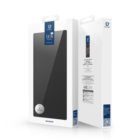 Чехол-книжка DUX DUCIS Skin Pro Series на iPhone 17 Pro - черный