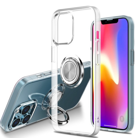 Противоударный чехол Matte with Ring Holder для iPhone 13 Pro Max - белый