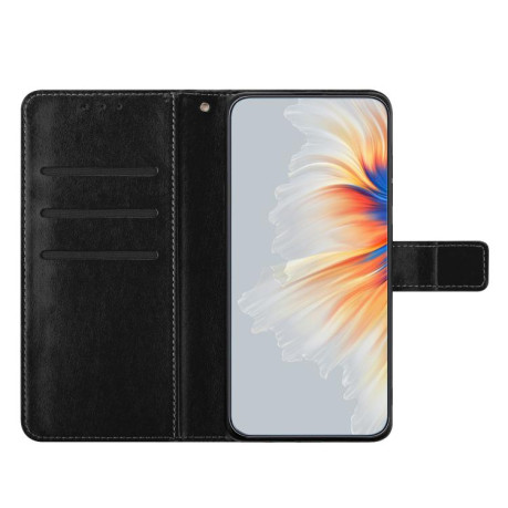 Чохол-книжка Flower Embossed Leather Xiaomi Redmi Note 14 4G 164.48mm - чорний
