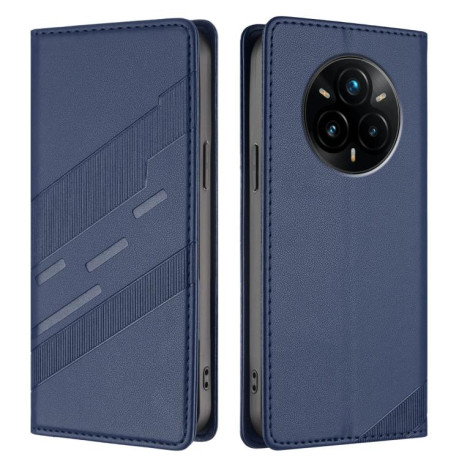Чохол-книжка Embossed Multi-functional Wallet Retro Leather на Realme 14 Pro+ - синій