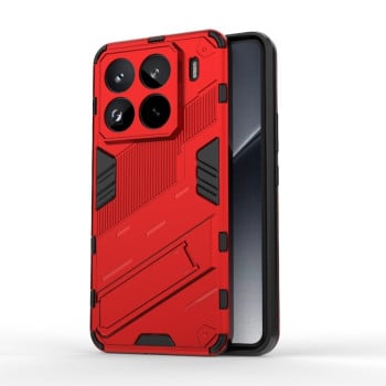 Протиударний чохол Punk Armor з підставкою на Xiaomi 15 Pro 5G - червоний