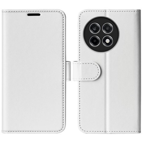 Чохол-книжка R64 Horizontal Flip Leather для OnePlus 13R/Ace 5/Ace 5 Pro - білий