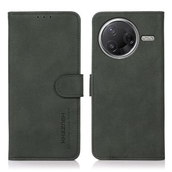 Чохол-книжка KHAZNEH матова фактура на Xiaomi Poco F7 Pro / F7 Ultra Global - зелений