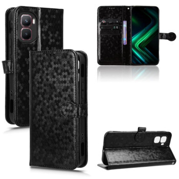 Чехол-книжка Honeycomb Dot на Infinix GT 50 Pro 5G — чёрный