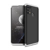 Протиударний чохол GKK Three Stage Splicing Full Coverage Samsung Galaxy M31 - чорно-сріблястий
