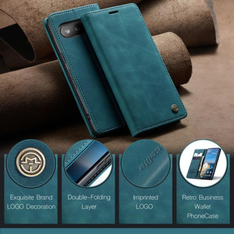 Чехол-книжка CaseMe-013 Multifunctional на Google Pixel 9a - синий