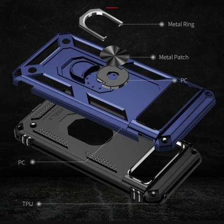 Протиударний чохол HMC 360 Degree Rotating Holder для Google Pixel 8 Pro - синій