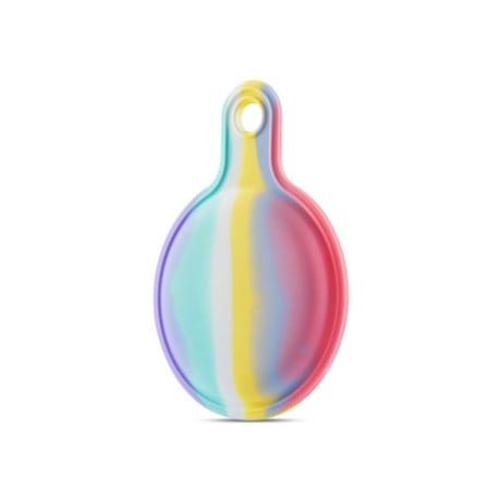 Силіконовий брелок Anti-scratch Rainbow з кільцем для AirTag - Four-color 7