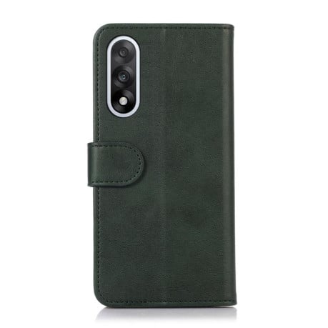 Чехол-книжка Cow Texture на OnePlus Nord 5 / Ace 5 Ultra - зеленый