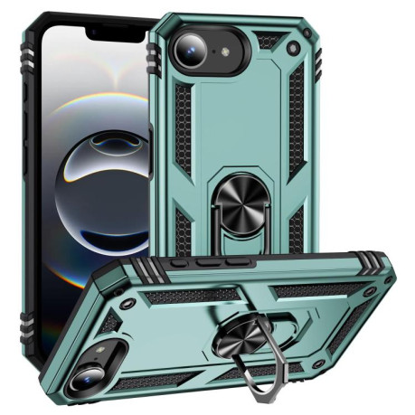 Чохол протиударний HMC 360 Degree Rotating Holder для iPhone 16e - зелений