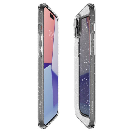 Оригінальний чохол Spigen Liquid Crystal на iPhone 15 - Glitter Crystal