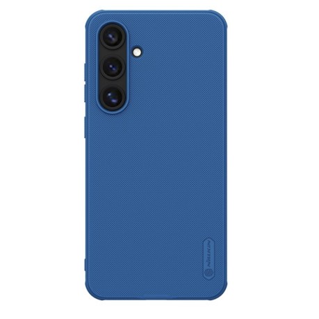 Чехол NILLKIN Frosted Shield Pro гибрид с  матовым покрытием на Samsung Galaxy S24 FE 5G - синий