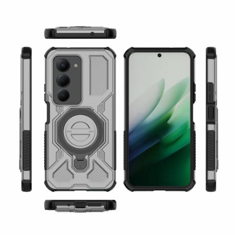 Противоударный чехол J-20 Solid Color MagSafe Magnetic на Xiaomi Redmi 15 5G Global / 15 4G SEA - серый