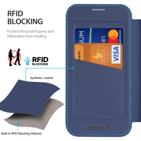 Чохол-книжка DUX DUCIS Skin X Pro Series  для Samsung Galaxy A36 5G / A56 5G - синій