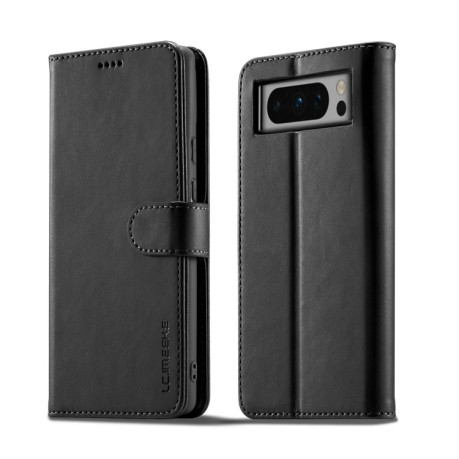 Чехол книжка LC IMEEKE Calf Texture на Google Pixel 8 Pro - черный