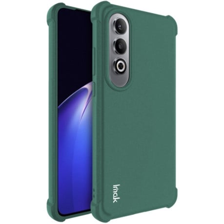 Силіконовий чохол imak Airbag з посиленими кутами на OnePlus Nord CE4 5G/OPPO K12 5G - зелений