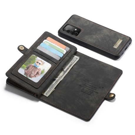 Чохол-гаманець CaseMe 008 Series Zipper Style Samsung Galaxy A52/A52s - чорний