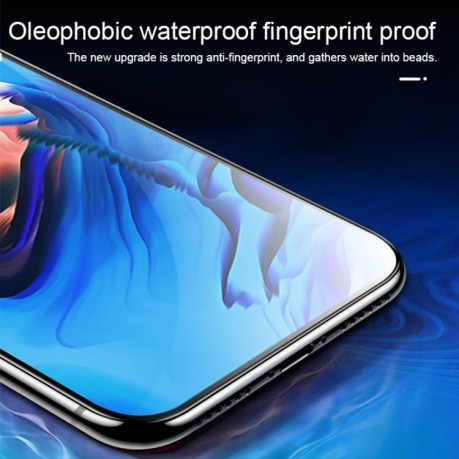 Захисне скло High Aluminum Large Arc Full Screen для Xiaomi Poco M6 Pro 4G