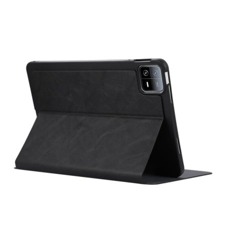 Чехол-книжка TPU Flip Tablet Protective Leather для Xiaomi Pad 6 - черный