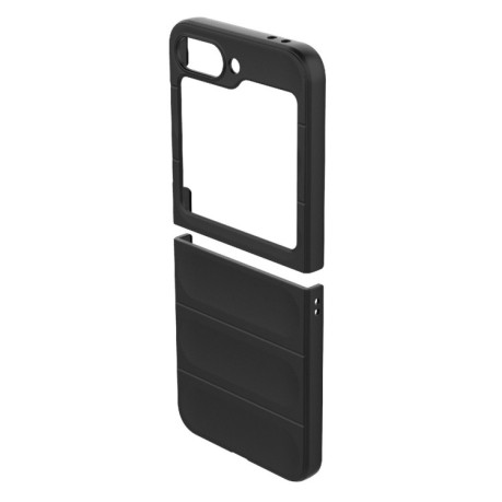Силіконовий чохол Magic Flannel для Samsung Galaxy Flip 6 - темно-сірий