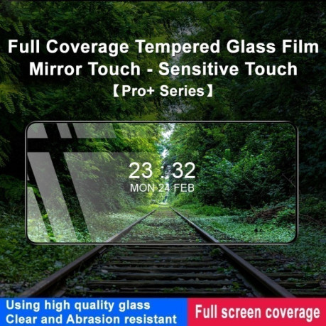 Защитное стекло IMAK 9H Full Screen Film Pro+ Version на OPPO Reno11 F 5G - черное