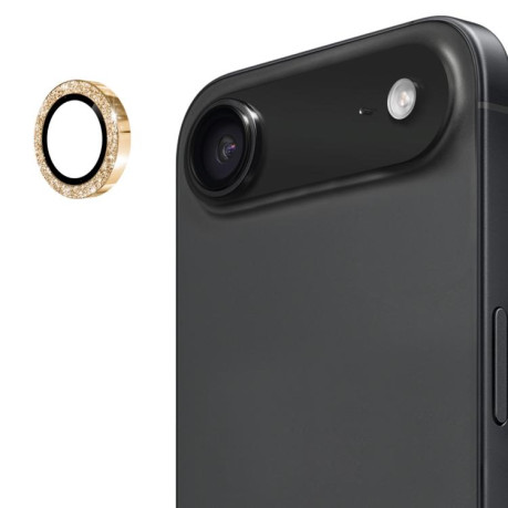 Захисне скло на камеру ENKAY Aluminium для iPhone Air - золоте