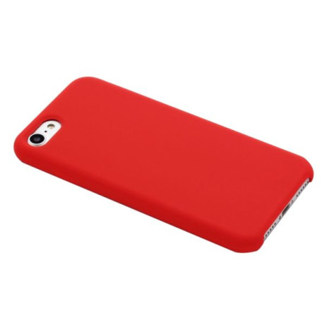 Ударозащитный чехол Silicone Soft на iPhone SE 3/2 2022/2020/7/8 - красный