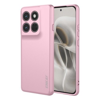 Силіконовий чохол ENKAY Liquid Silicone на Motorola Edge 70 Pro 5G — рожевий