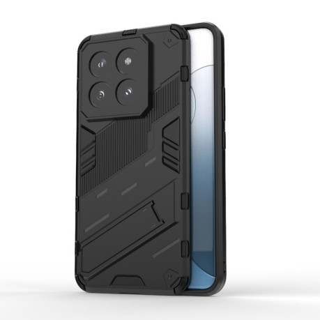 Противоударный чехол Punk Armor для Xiaomi 14 Pro - черный