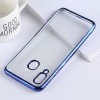Ультратонкий силіконовий чохол Electroplating Soft на Samsung Galaxy A20/A30-синій