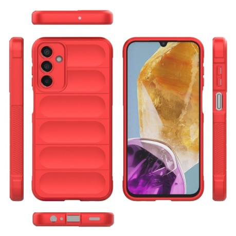Силіконовий чохол Magic Flannel для Samsung Galaxy M15 5G - червоний