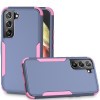 Противоударный чехол EsCase durable для Samsung Galaxy S23 5G - розово-голубой