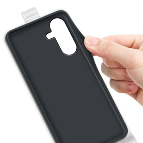 Фліп-чохол з фактурою R64 Single на Samsung Galaxy A27 5G — білий