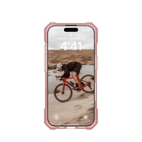 Оригінальний чохол UAG Essential Armor Magsafe на iPhone 16 Pro - Pink