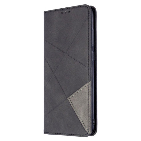 Чехол-книжка Rhombus Texture на Samsung Galaxy A11/M11 - черный