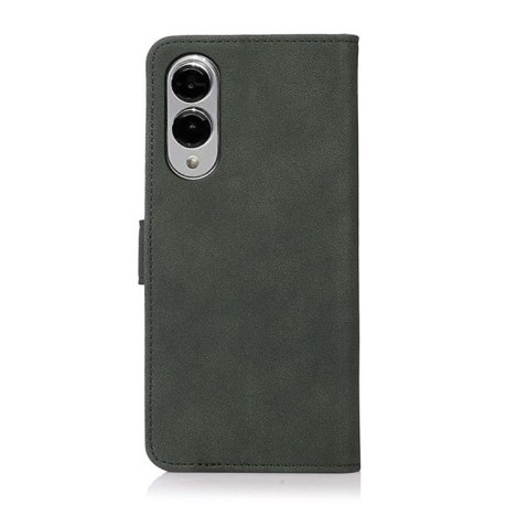 Чохол-книжка KHAZNEH Matte Texture для Samsung Galaxy S25 Edge 5G - зелений