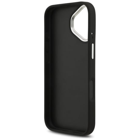 Оригінальний чохол Guess Grained Big 4G Classic на iPhone 17 - black