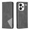 Чохол-книжка Rhombus Texture для Xiaomi Redmi Note 13 Pro+ 5G - чорний
