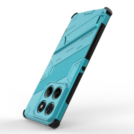 Противоударный чехол Punk Armor для Motorola Edge 60 Fusion 5G - синий