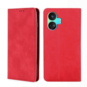 Чохол-книжка Skin Feel Magnetic для Realme GT Neo5 SE - червоний