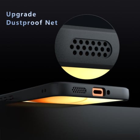 Чехол MagSafe Holder Armor гибрид на Xiaomi Redmi Turbo 5 Max / Poco X8 Pro Max — матовый чёрный