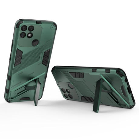 Протиударний чохол Punk Armor для Realme Narzo 50A - зелений