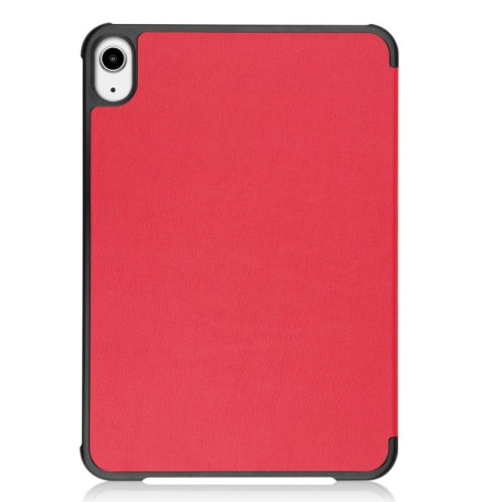 Чохол-книжка Custer Texture на iPad mini 6 - червоний