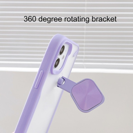 Противоударный чехол Lens Cover для iPhone 11 - фиолетовый