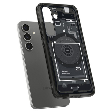 Оригинальный чехол Spigen Ultra Hybrid  Zero One Mag Case для Samsung Galaxy S25  - Black