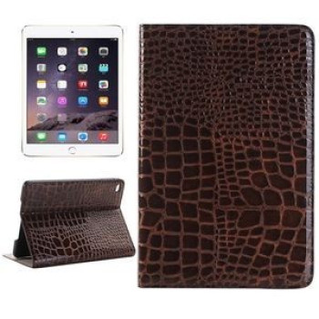 Шкіряний Чохол Crocodile Texture Smart Brown для iPad Mini 4