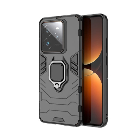 Протиударний чохол HMC 360 Degree Rotating Holder на Realme GT 7 Pro 5G - чорний
