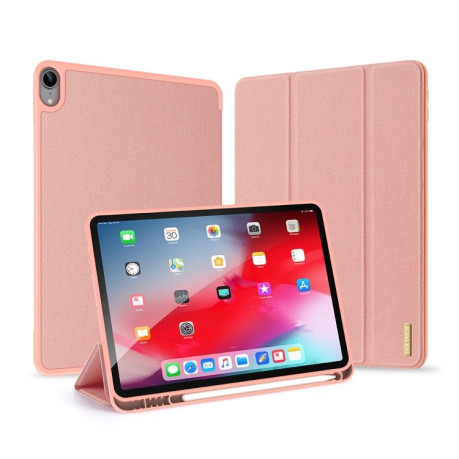 Протиударний чохол-книжка DUX DUCIS DOMO Series на iPad Air 10.9 2022/2020 - рожевий